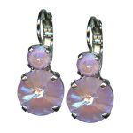 Earrings by Mariana Woman Lovely Lavender Swarovski Crystals - Image 3