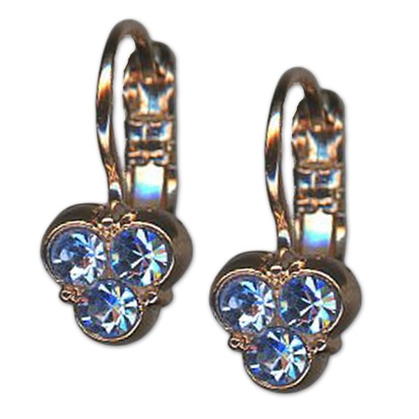 Earrings by Mariana Woman Exquisite Light Sapphire Swarovski Crystals