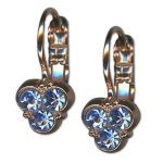Earrings by Mariana Woman Exquisite Light Sapphire Swarovski Crystals - Image 3