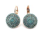 Earrings By Mariana Woman Classic Pacific Opal and Mint Green Swarovski Crystals - Image 2