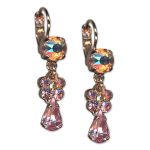 Earrings by Mariana Woman Lovely Rose Swarovski Crystals - Image 3