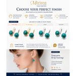Earrings By Mariana Woman Exquisite Turquoise Mineral - Image 3