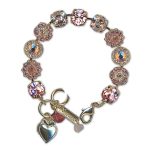Bracelet by Mariana Woman Lovely Light Rose Swarovski Crystals - Image 3