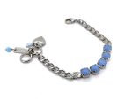 Bracelet By Mariana Woman Charming Blue Opal Swarovski Crystals - Image 4