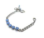 Bracelet By Mariana Woman Charming Blue Opal Swarovski Crystals - Image 2