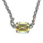 Necklace Pendant by Mariana Woman Chic Jonquil Swarovski Crystals