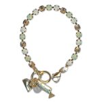 Bracelet by Mariana Woman Adorable Golden and Opal Swarovski Crystals - Image 3