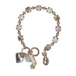 Bracelet by Mariana Woman Sassy Pearl and Opal Swarovski Crystals - Image 2