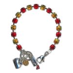 Bracelet by Mariana Woman Sassy Siam and Topaz Swarovski Crystals - Image 2