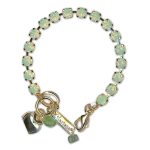 Bracelet by Mariana Woman Charming Chrysolite Opal Swarovski Crystals - Image 3