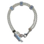 Bracelet by Mariana Woman Timeless White Opal Swarovski Crystals - Image 2