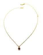 Necklace Pendant by Mariana Woman Gorgeous Topaz Swarovski Crystals - Image 2