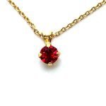 Necklace Pendant by Mariana Woman Stunning Siam Swarovski Crystals