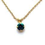 Necklace Pendant by Mariana Woman Exquisite Blue Zircon Swarovski Crystals