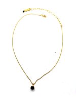 Necklace Pendant by Mariana Woman Elegant Jet Swarovski Crystals - Image 2