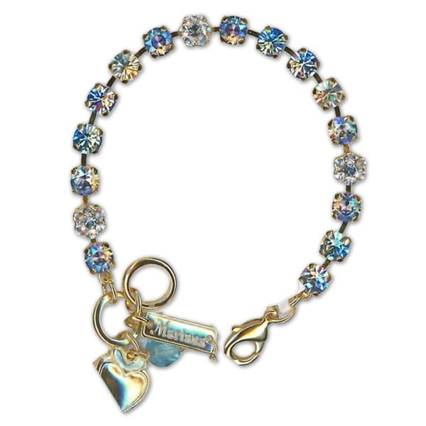 Bracelet by Mariana Woman Gorgeous Sapphire and Moonlight Swarovski Crystals