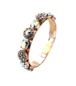 Bracelet by Mariana Woman Sleek AB and Clear Swarovski Crystals - Image 2