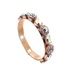 Bracelet by Mariana Woman Sleek AB and Clear Swarovski Crystals - Image 4