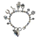 Bracelet by Mariana Woman Sophisticated Sapphire and Golden Swarovski Crystals - Image 3