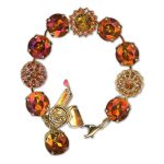 Bracelet by Mariana Woman Alluring Astral Pink Swarovski Crystals