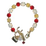 Bracelet by Mariana Woman Stunning Siam and Opal Swarovski Crystals - Image 2