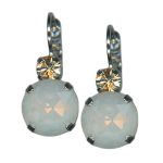 Earrings by Mariana Woman Timeless Opal and Silk Swarovski Crystals - Image 2