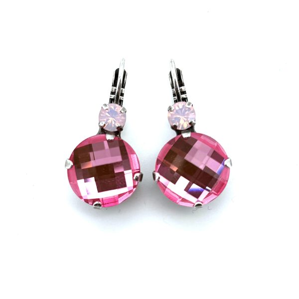 Earrings by Mariana Woman Lovely Rose and Opal Swarovski Crystals