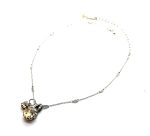 Necklace Pendant By Mariana Woman Duo Golden Shadow Swarovski Crystals-SP - Image 2