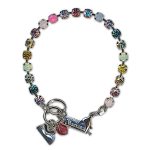 Bracelet by Mariana Woman Chic Zircon, Opal and Light Rose Swarovski Crystals - Image 3