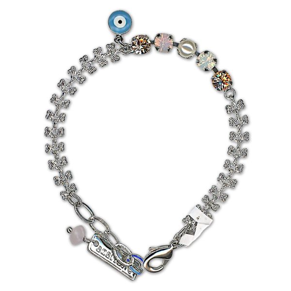 Bracelet by Mariana Woman Lovely Pearl and Opal Swarovski Crystals