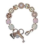 Bracelet by Mariana Woman Luxurious Pearl and Opal Swarovski Crystals - Image 3