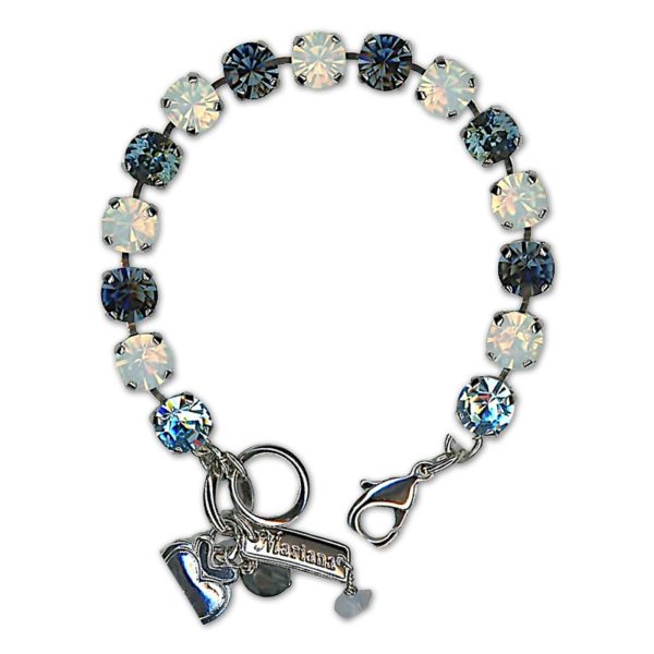 Bracelet by Mariana Woman Gorgeous Opal and Montana Swarovski Crystals