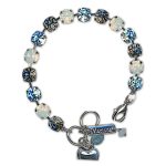 Bracelet by Mariana Woman Exquisite Silver Night and Opal Swarovski Crystals - Image 3