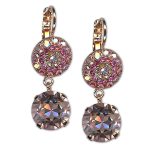 Earrings by Mariana Woman Glamorous Rose Swarovski Crystals - Image 3