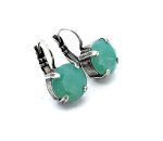 Earrings By Mariana Woman Timeless Light Aqua Swarovski Crystals - Image 4