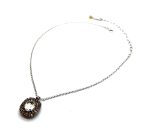 Necklace Pendant by Mariana Woman Timeless Clear and Topaz Swarovski Crystals - Image 3