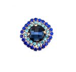 Ring by Mariana Woman Elegant Capri Blue and Aquamarine Swarovski Crystals - Image 4