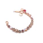 Bracelet By Mariana Woman Beautiful Rose Swarovski Crystals - Image 4