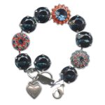Bracelet by Mariana Woman Classy Montana and Hyacinth Swarovski Crystals