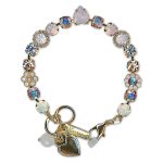 Bracelet by Mariana Woman Lovely Opal and AB Swarovski Crystals