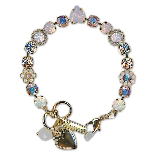 Bracelet by Mariana Woman Lovely Opal and AB Swarovski Crystals