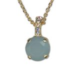 Necklace Pendant by Mariana Woman Exquisite Opal and Vitral Swarovski Crystals - Image 2
