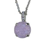 Necklace Pendant by Mariana Woman Gorgeous Violet Ice Swarovski Crystals