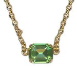 Necklace Pendant by Mariana Woman Gorgeous Peridot Swarovski Crystals - Image 3