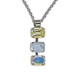 Necklace Pendant by Mariana Woman Sassy Jonquil and AB Swarovski Crystals