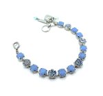 Bracelet by Mariana Woman Charming Opal and Sapphire Swarovski Crystals - Image 4