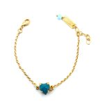 Bracelet by Mariana Woman Lovely Turquoise Swarovski Crystals - Image 2