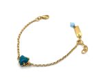 Bracelet by Mariana Woman Lovely Turquoise Swarovski Crystals