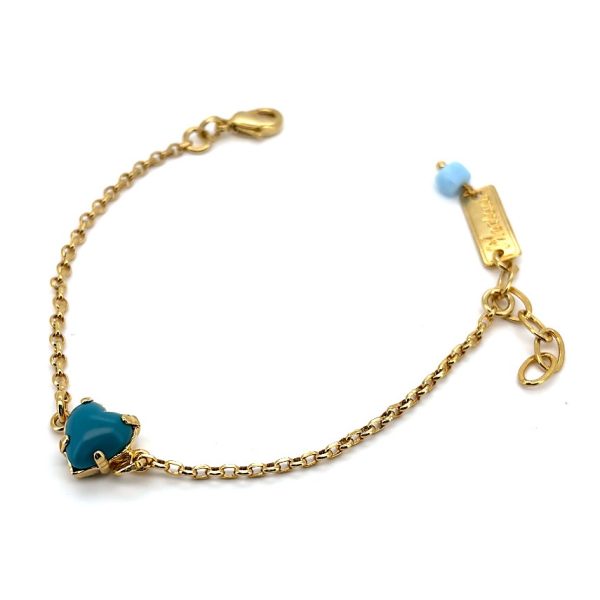 Bracelet by Mariana Woman Lovely Turquoise Swarovski Crystals