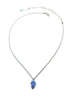 Necklace Pendant by Mariana Woman Dainty Opal and Sapphire Swarovski Crystals - Image 2